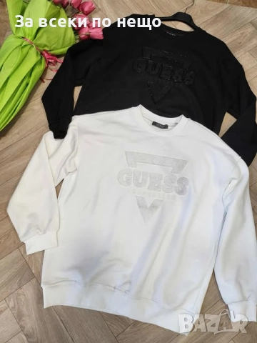 Guess Дамска Блуза С Дълъг Ръкав - Налични Различни Цветове Код I_235