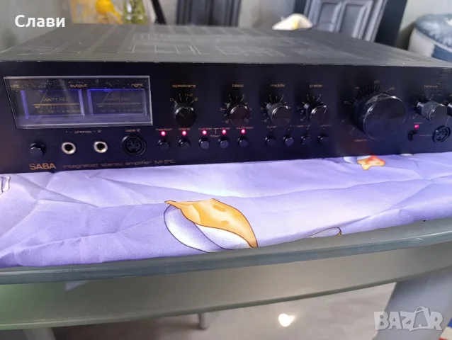 Усилвател SABA-MI 215 , снимка 8 - Ресийвъри, усилватели, смесителни пултове - 56361495