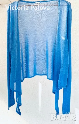 Нежна красива жилетка DELMOD Германия, снимка 3 - Жилетки - 47393353