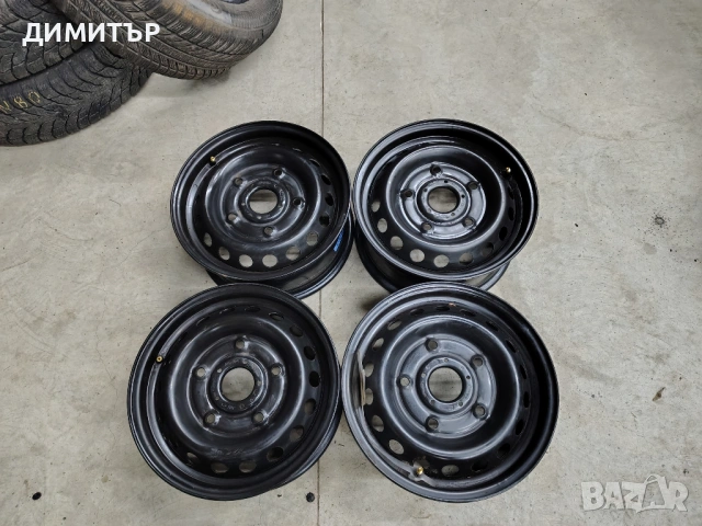 4бр.Железни джанти 15ки за FORD Transit 5x160 6.5J с датчици