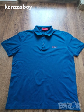 hugo boss polo shirt - страхотна мъжка тениска 2XL, снимка 6 - Тениски - 54282996