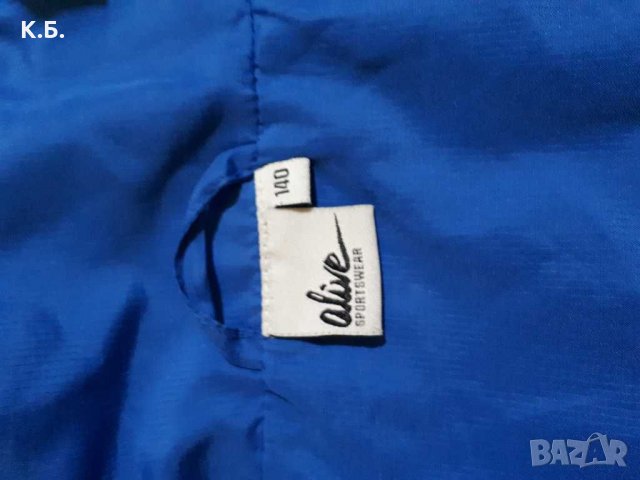 Шушляково яке с качулка р-р 140/146, снимка 3 - Детски якета и елеци - 34406223