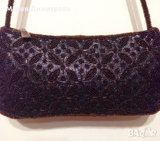 Прекрасна чанта с маниста, снимка 7 - Чанти - 38094510