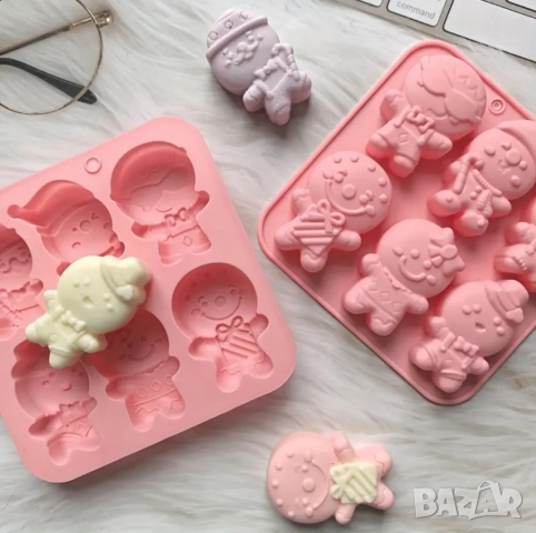 Два вида молдове за Коледа, снимка 2 - Форми - 52072480