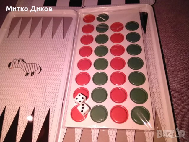 Магнитен шах и магнитна табла нови 185х100мм, снимка 2 - Шах и табла - 51720156