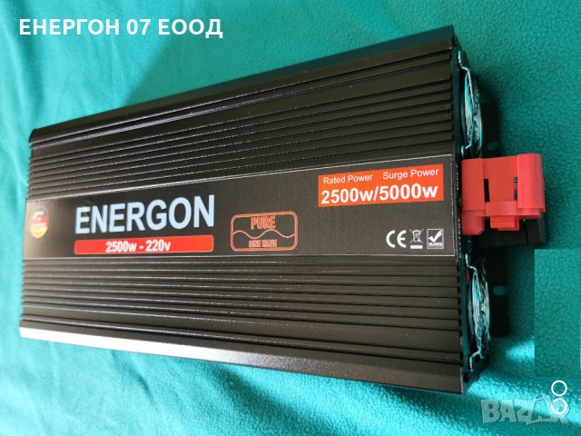 НЕМСКИ Инвертор 2500w /5000w 24v - 220v пълна синусоида с дистанцион, снимка 4 - Аксесоари и консумативи - 23809729