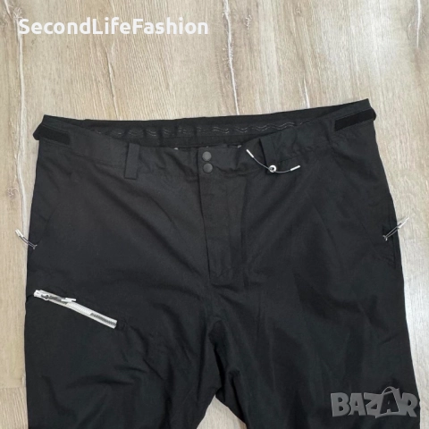 Мъжки панталон Ahkka Outdoors Aphi Tech 5, водоустойчив, размер 54 XXL, черен, снимка 8 - Панталони - 52194475