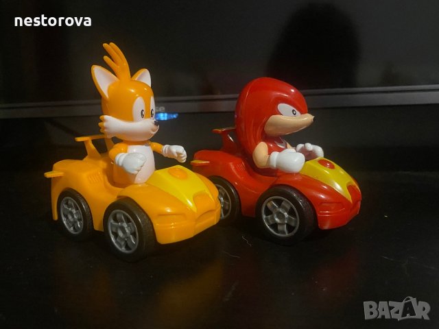 Колички Tails и Knukles / Sonic Sega колекции, снимка 2 - Колекции - 44229949