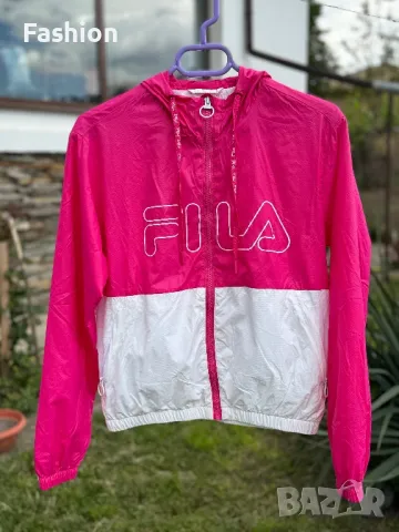Оригинално яке Fila розово, снимка 2 - Якета - 50286318