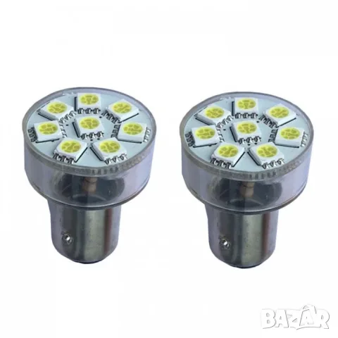 LED крушки 24V 6000K 2 броя, снимка 2 - Аксесоари и консумативи - 55865124