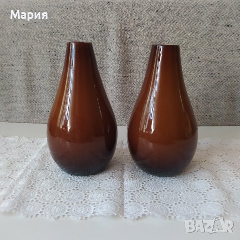 Нови  стъклени вази, снимка 2 - Вази - 42213055