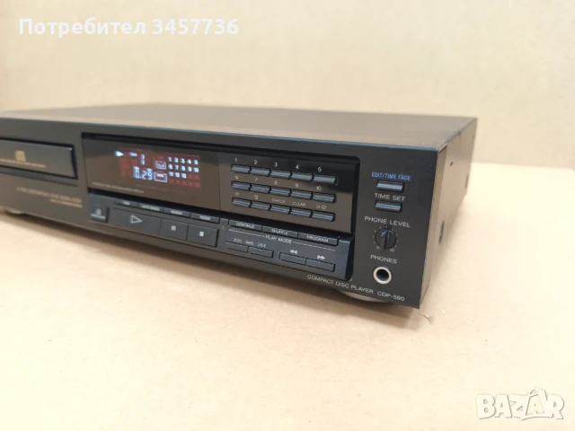 Cd Player Sony CDP-590, снимка 9 - Ресийвъри, усилватели, смесителни пултове - 51124092