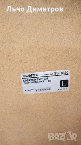 SONY SS-RG30, снимка 9 - Тонколони - 54349608