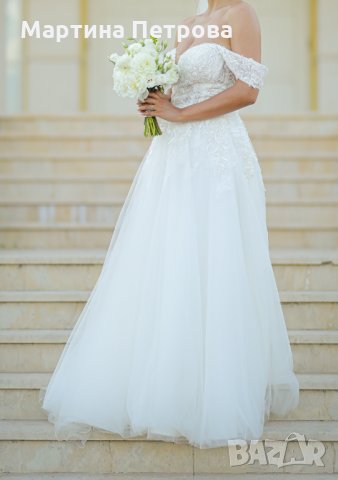 Дизайнерска сватбена рокля Atelier Sposa Bridal, снимка 4 - Рокли - 33814980