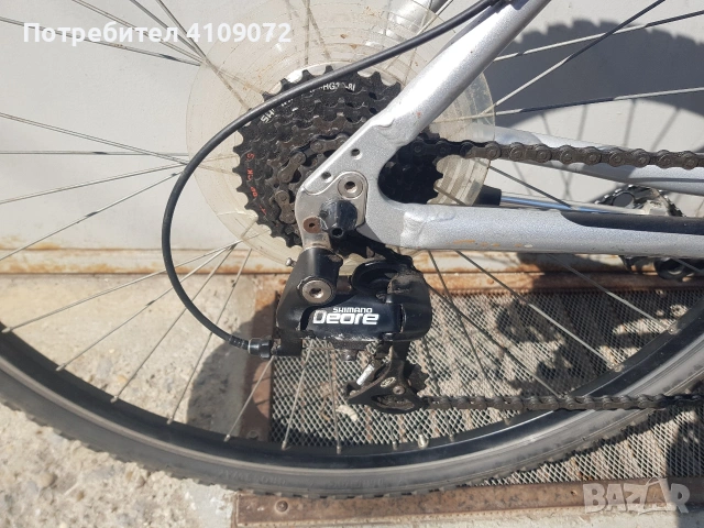 Алуминиев велосипед с палцови команди 28 цола, снимка 4 - Велосипеди - 54162761