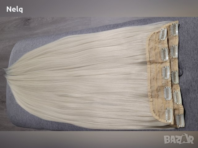 Екстеншъни с клипси, снимка 2 - Аксесоари за коса - 44483105