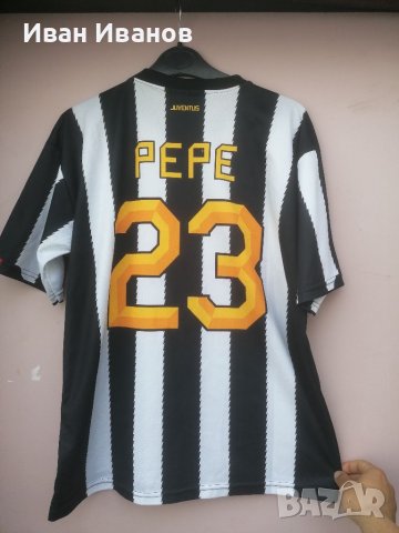 Оригинална Футболна Тениска Juventus и Pepe 23  размер Л , снимка 4 - Тениски - 36908834