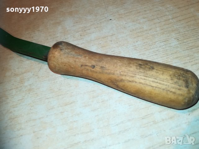 коса-метална made in ddr-внос germany 0211201048, снимка 13 - Антикварни и старинни предмети - 30638857