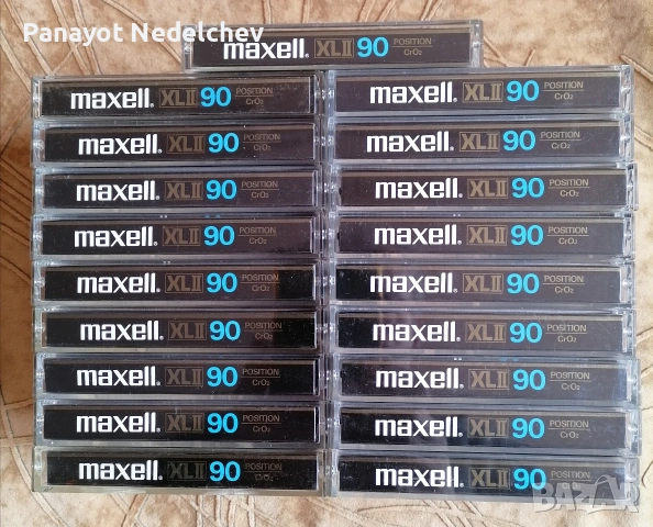 Maxell Epitaxial XLll 90 black, снимка 2 - Аудиосистеми - 53188047
