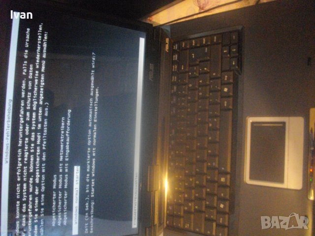 ASUS PRO55S-Лаптоп 15,4"/39,1см/-Двуядрен Intel Core Duo T5800 2,00 GHz/RAM 3 GB/HD 320 GB/64 bit, снимка 4 - Лаптопи за работа - 42638353