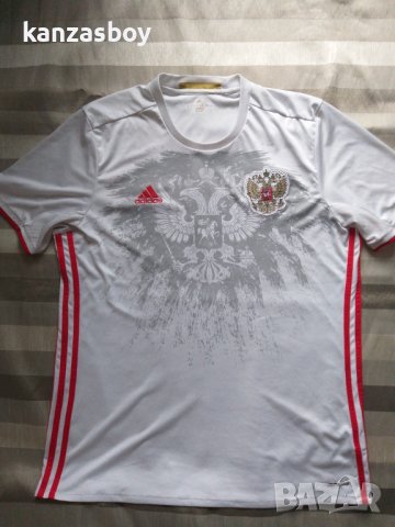 Adidas Russia Away - страхотна мъжка тениска ХЛ , снимка 7 - Тениски - 40270505