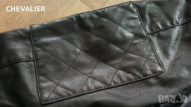 GUESS FAUX Leather Men's Jacket размер XL мъжко яке изкуствена кожа 28-57, снимка 9 - Якета - 42748732