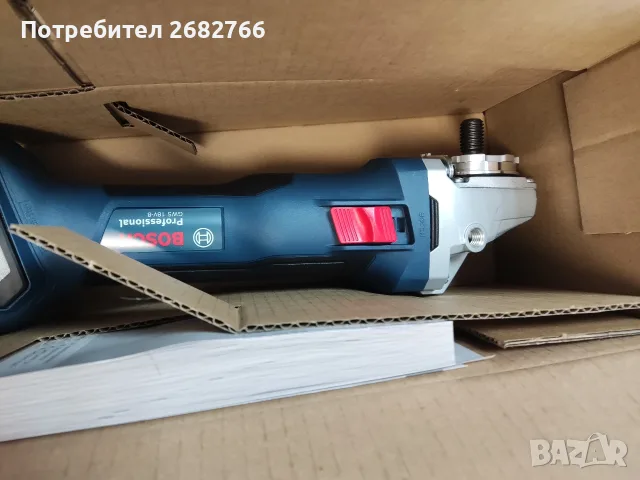 акумулаторен ъглошлайф bosch GWS 18V-8, снимка 3 - Ъглошлайфи - 56254539
