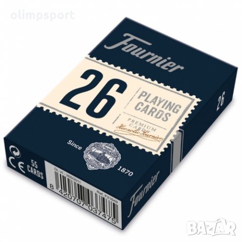 Карти за игра Fournier No.26 bridge size нови Нищо не е по-важно за картоиграчите от едно добро тест, снимка 3 - Карти за игра - 29361935