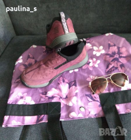 Два различни броя / Комплект / Лот от Ортопедични маратонки(сникърси) "Lands' end"/ естествен велур , снимка 6 - Маратонки - 36976269