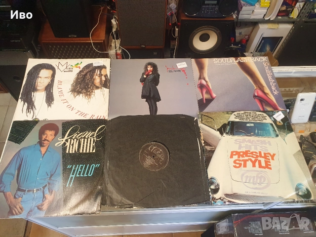 Грамофонни плочи По 25лв./бр. В отлично състояние. Lionel Richie, Elvis, Chris de Burgh, Donna Summe