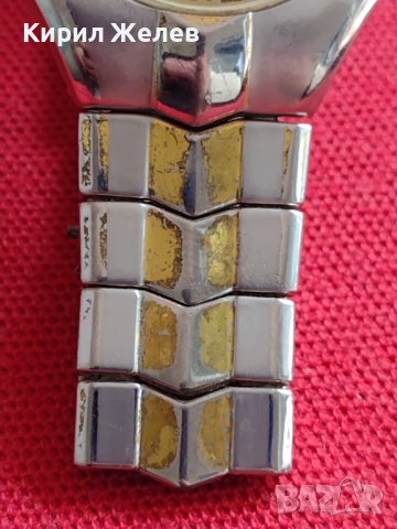 Марков дамски часовник OMEGA CRYSTAL GLASS WATER RESIST работи перфектен 38118, снимка 5 - Дамски - 40754653