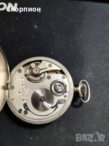 Джобен часовник - JUNGHANS - ГЕРМАНИЯ - ПЕРФЕКТЕН, снимка 15 - Джобни - 49241222