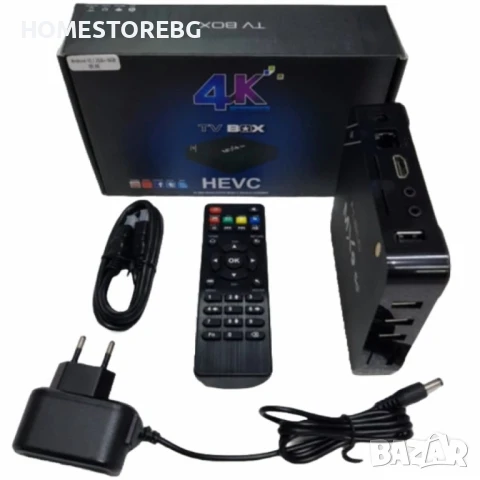 ✨ Превърнете стария телевизор в модерен Smart TV с 4K TV Box!  📺, снимка 3 - Части и Платки - 50458405