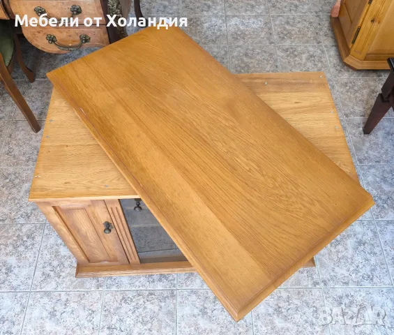 Дъбов шкаф за ТВ и техника, снимка 10 - Шкафове - 55705719