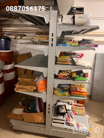 Професионални немски магазинни стелажи – Kaufland тип, модулни, снимка 2 - Стелажи и щандове - 53168768