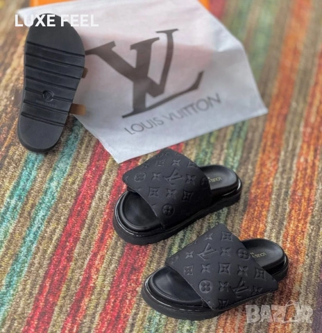 Louis Vuitton ⚜️Дамски Чехли , снимка 2 - Чехли - 53875354