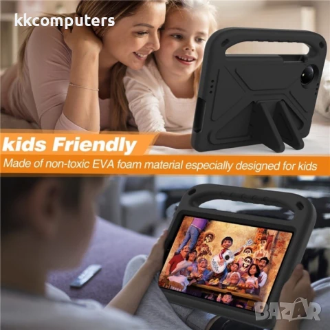 Xiaomi Redmi Pad SE 4G 8.7 инча Foldable Thumb Kickstand EVA Удароустойчив Калъф и Протектор, снимка 9 - Калъфи, кейсове - 51141029
