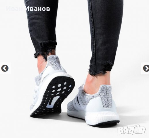 маратонки  adidas Ultra Boost 4.0 Cloud White   номер 39-39,5, снимка 10 - Маратонки - 40040273