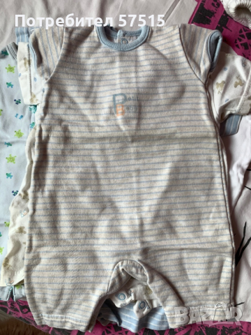 Next ромпъри новородено бебе, снимка 3 - Бебешки пижами - 36415931