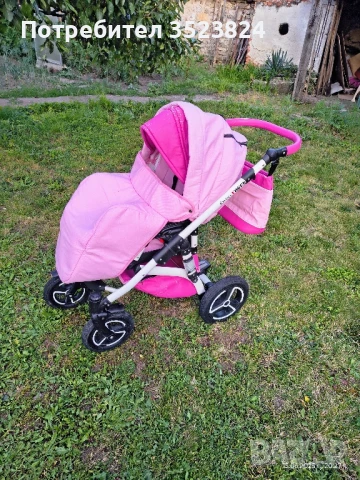 Бебешка количка Nio Vogue, снимка 4 - Детски колички - 50681343