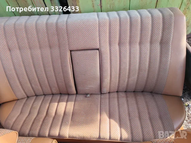 Бежов интериор от Мерцедес 123 , снимка 7 - Автомобили и джипове - 56415729