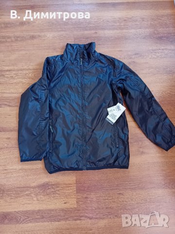 Страхотно ново яке/ ветровка Lindex OUTWEAR за туризъм/ дъжд/ вятър, размер 158, снимка 1 - Детски якета и елеци - 35501846