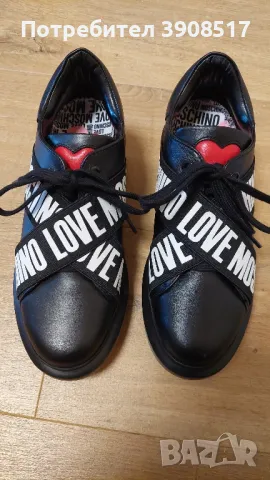 Love Moschino дамски кецове, снимка 2 - Кецове - 49296409