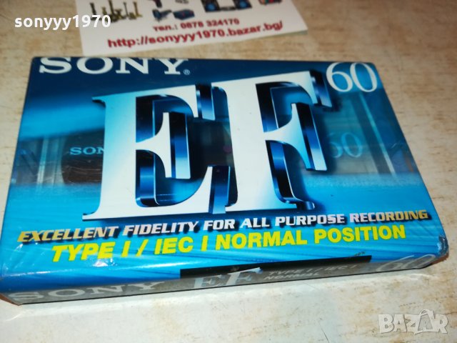 SONY-АУДИОКАСЕТА НОВА 1810211859, снимка 4 - Аудио касети - 34507292