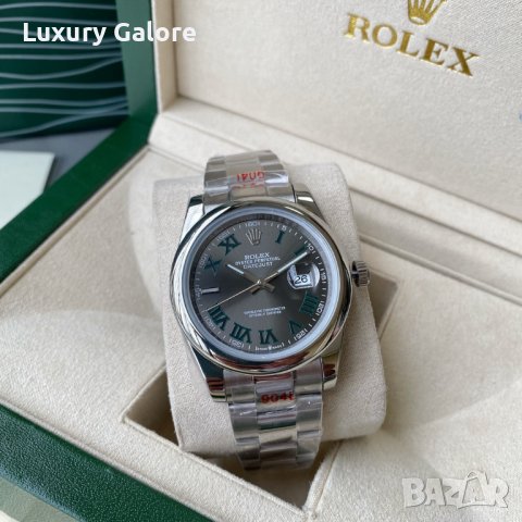 Мъжки часовник Rolex Oyster Perpetual Datejust с автоматичен механизъм, снимка 2 - Луксозни - 36714782