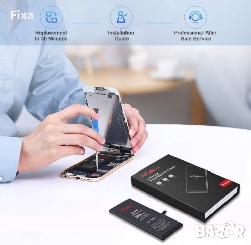 "FLYLINKTECH" Батерия за iPhone 7 Plus (3800mAh), снимка 7 - Оригинални батерии - 39784674