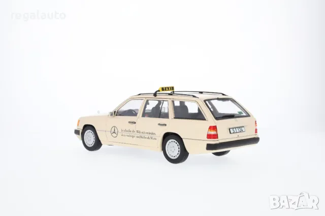 B66040702,умален модел die-cast Mercedes-Benz 300 D,S 124(1989-1993),T-Modell,Taxi,1:18, снимка 4 - Колекции - 48892706