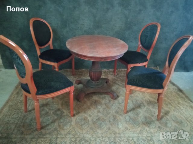 Класически италиански столове, снимка 2 - Столове - 38441059
