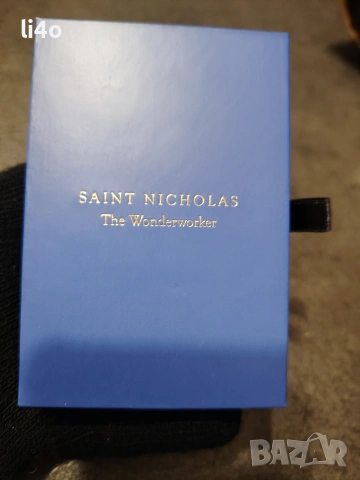 Сребърна монета с масивна позлата 24 каратово златно покритие 1oz 31.1гр Свети Нилолай , снимка 2 - Нумизматика и бонистика - 53289635