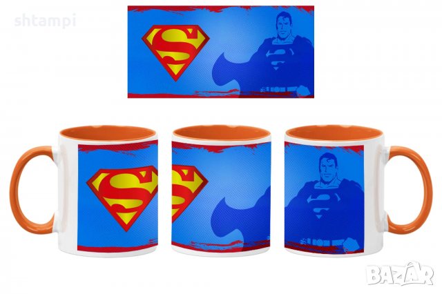 Чаша DC Superman 02,Керамична Чаша, Кафе Чай, Игра,Изненада,Подарък,Повод,Празник,Рожден Ден, снимка 4 - Чаши - 38512401